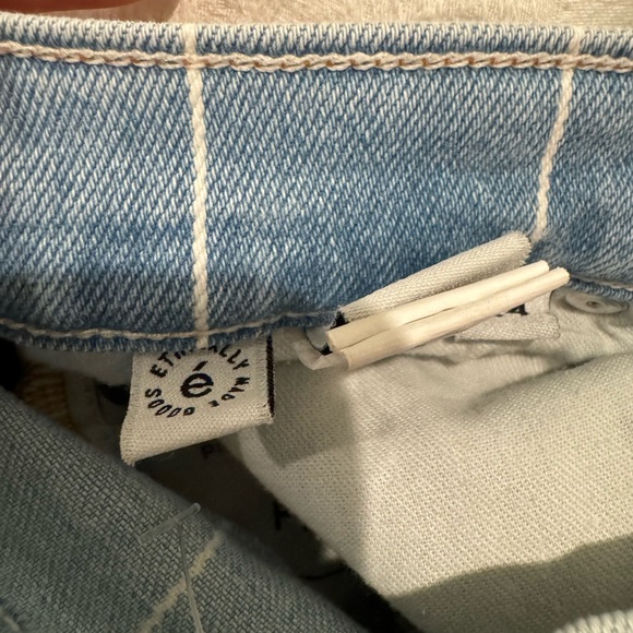 ETICA Ethically Made Goods FINN Ankle Jeans Mill Creek Stripe high waisted - Picture 6 of 11